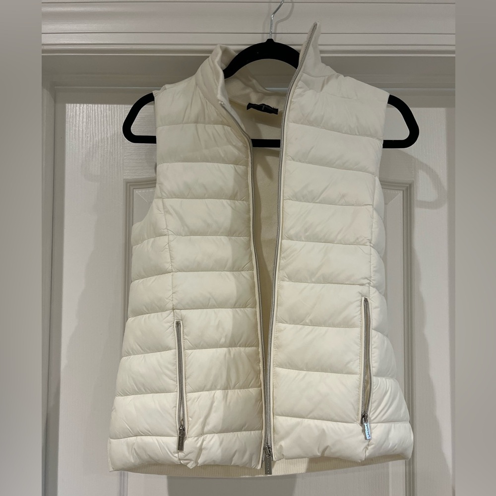 Tahari XS white/ivory women’s vest